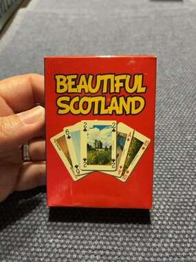 NIP Beautiful Scotland Souvenir Playing Cards by John Hinde
